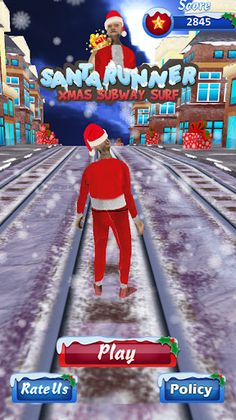 Grandpa Xmas Run - Screenshot 1