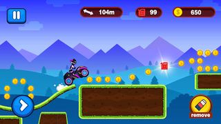 Draw Moto Rider-Race Game - Screenshot 1