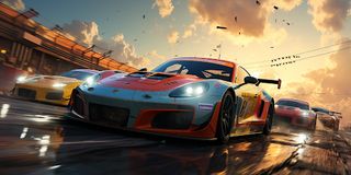 GT Sports Car Racing Stunts 3D - Screenshot 2