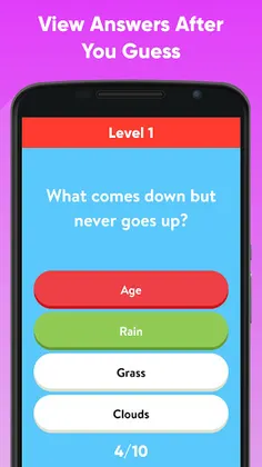 Tricky Quiz - Riddle Game - Screenshot 2
