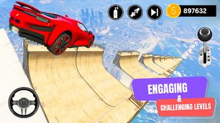 Extreme Car Stunt Race 3D - Screenshot 2
