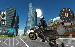 Police Bike City Driving - Screenshot 2