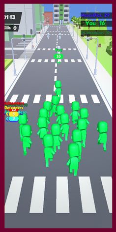 Color Man On City - Screenshot 1