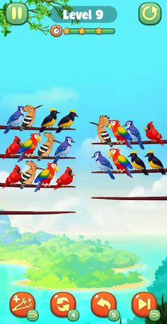 Bird Sort Puzzle | Bird Match - Screenshot 2