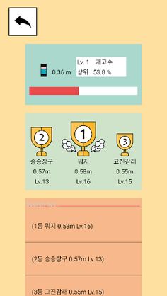 높이 뛰기 (높이 던지기) - Screenshot 3