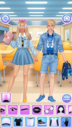 College Girl & Boy Makeover - Screenshot 4