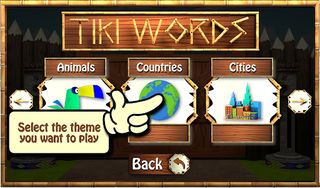 Trivia Hangman - Tiki Style - Screenshot 1