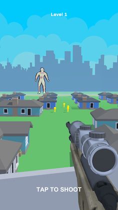 Snipe the Titans: Giant Wanted - Screenshot 1