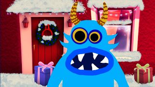 Draw Christmas Monster Secret - Screenshot 2