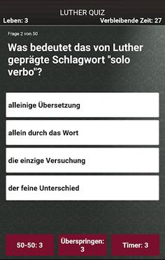 Martin Luther Quiz - Screenshot 3
