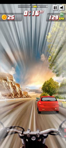 Highway Bike Rider - Screenshot 2