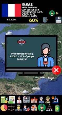 Nation Simulator 3 - Screenshot 1