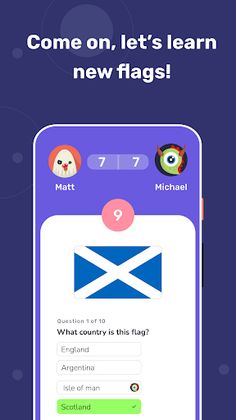 Quiz Masters: Flags - Screenshot 1