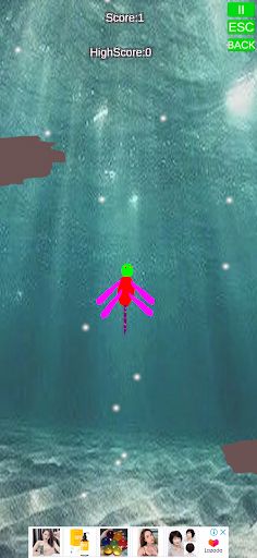 Dragon Fly in Ocean - Screenshot 2