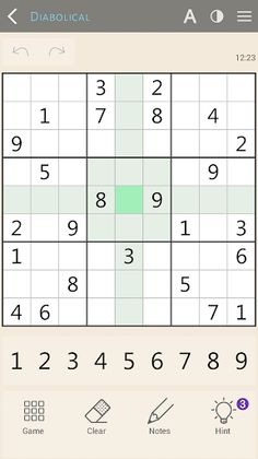 Sudoku - Classic brain teaser - Screenshot 2