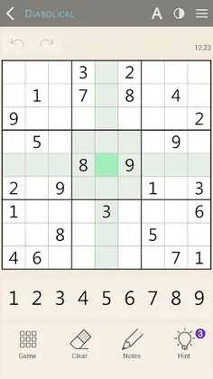Sudoku - Classic brain teaser - Screenshot 2