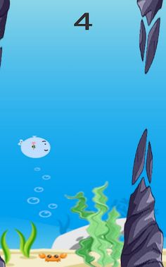 Flappy Whale Classic - Screenshot 1