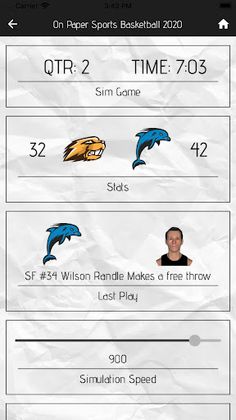 On Paper Sports Basketball '20 - Screenshot 3