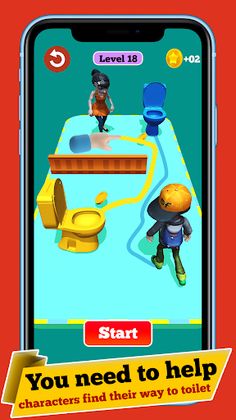 Toilet Race Rush Draw Puzzle - Screenshot 3