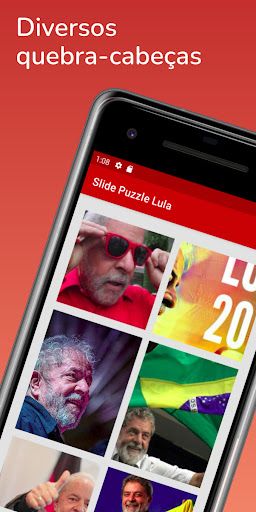 Slide Puzzle Lula President - Screenshot 2