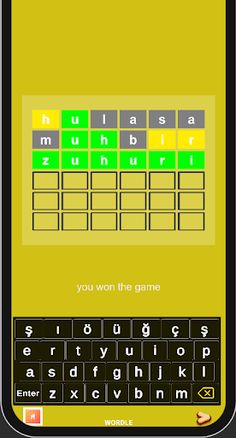 Wordle Türkçe - Screenshot 3