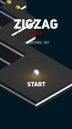 Zigzag Dark - Screenshot 1