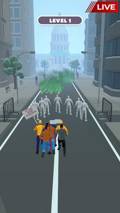 Riot Run - Screenshot 1