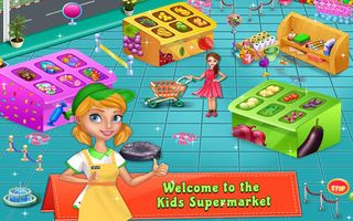 Supermarket Kids Shopping - Screenshot 1