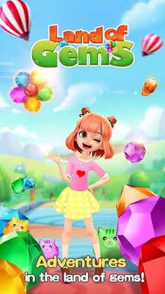 Land of Gems: Classic Match 3 - Screenshot 1