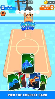 Dino Battle Cards - Screenshot 1
