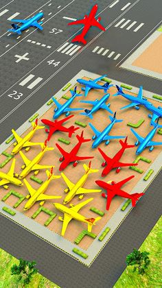 Airplane Parking Jam Game - Screenshot 1