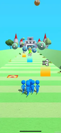Crowd Slope Dash - Screenshot 2