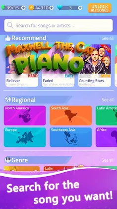 Maxwell the Cat Piano Tiles - Screenshot 1