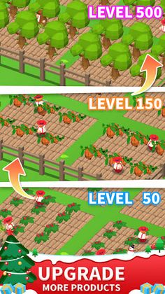 Idle Leisure Farm - Cash Click - Screenshot 3