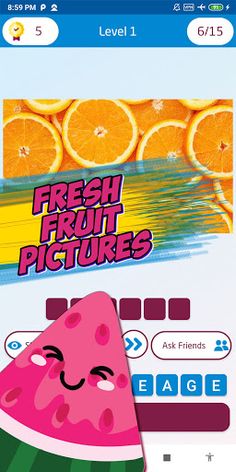 Guess the fruit name game - Screenshot 4