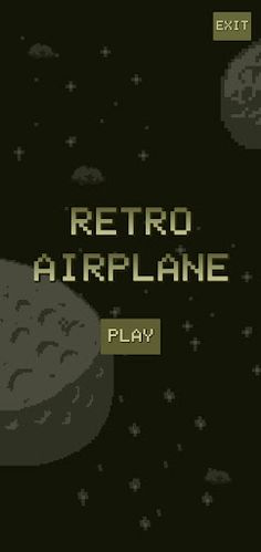 Retro Airplane - Screenshot 1