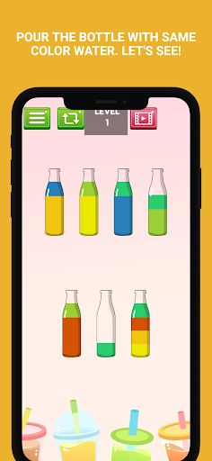 Water Color Sort Puzzle Game - Screenshot 4
