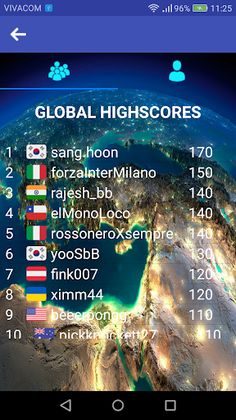 Radar Map Quiz - Screenshot 2