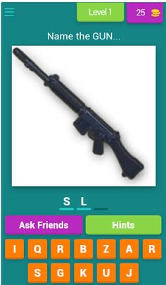 Battle Ground Guns Quiz - Screenshot 1