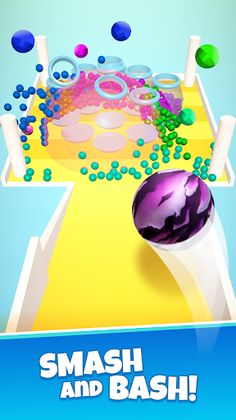 Bash Bottles - Roll And Smash - Screenshot 1