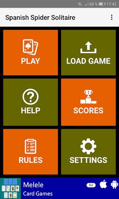 Spanish Spider Solitaire - Screenshot 1