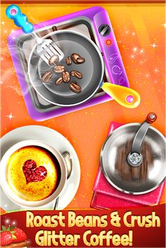 Glitter Food - Kids Cafe - Screenshot 2