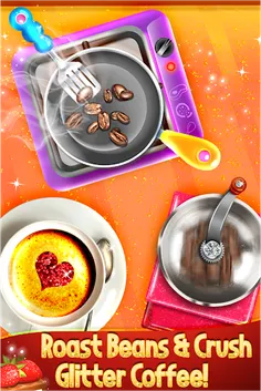 Glitter Food - Kids Cafe - Screenshot 2