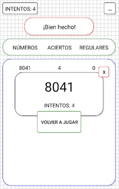 Adivinar el número - Screenshot 4
