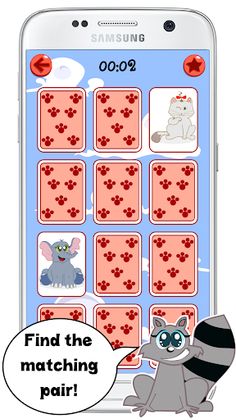 Cute Animals Matching Game - Screenshot 3