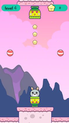 Kawaii Up Jump : Endless Adven - Screenshot 3