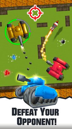 2 Player Tank Wars - Screenshot 2