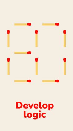 Wood Matchsticks: Math puzzle - Screenshot 2