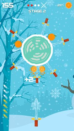 Battle Knife 3D-Throw knife-3D - Screenshot 2