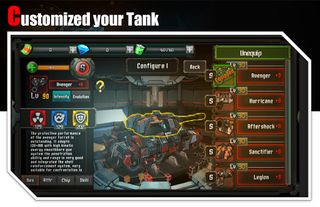 Sci-Fi Panzer Battle: War of D - Screenshot 2